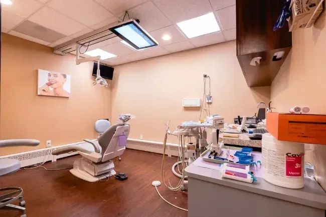 Treatment room at Dr. Marta Rudat DDS in Tustin, CA